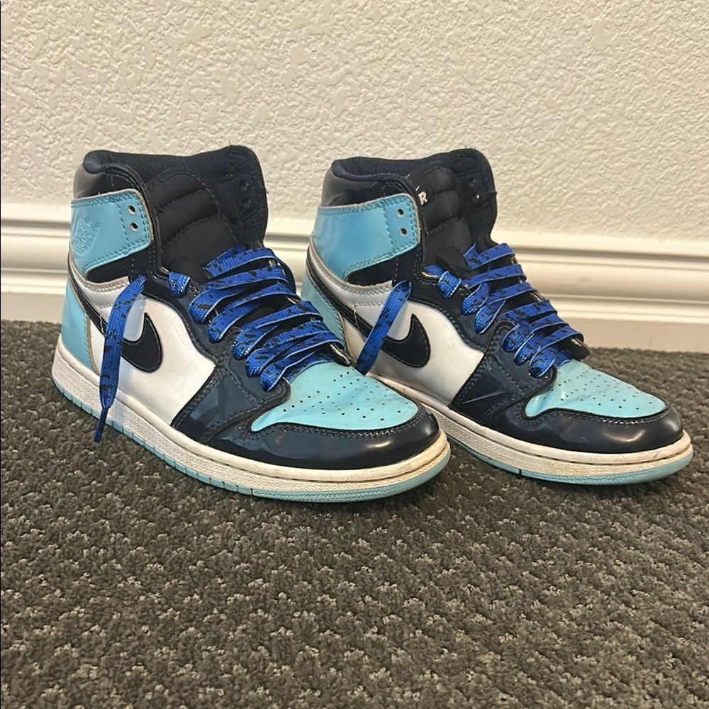 Nike Air Jordan High-Top chill blues